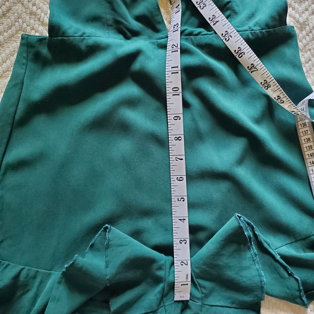 Dazey L.A. Artisan Boho Ruffle Hem Romper - Picture 12 of 13